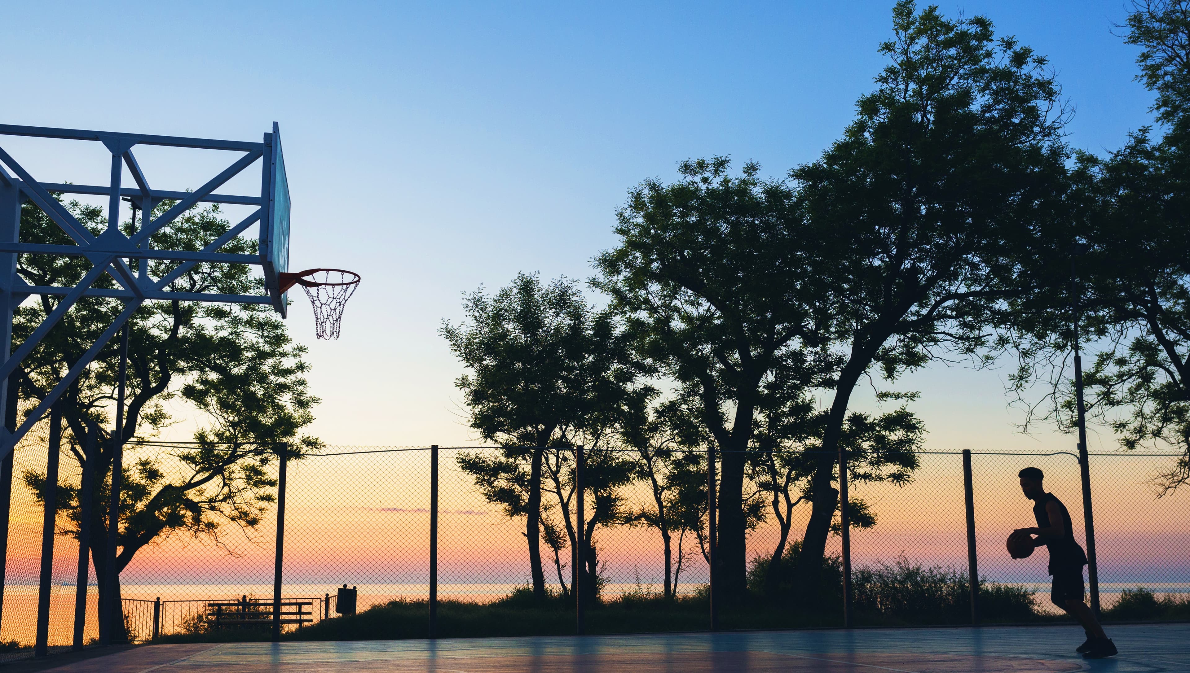 Basketball background