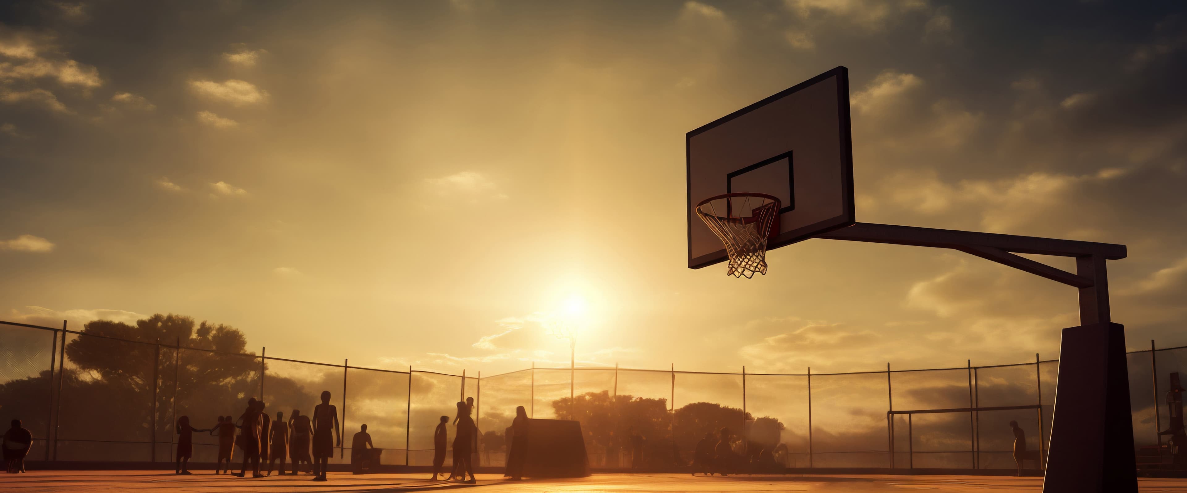 Basketball background